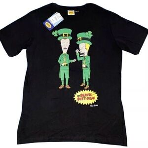 Beavis and Butthead St Patricks Day T Shirt Mens Small New